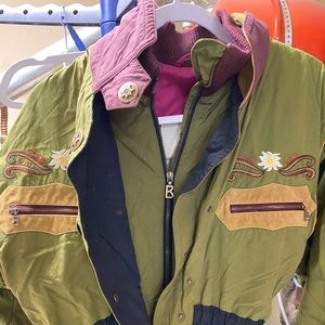 Vintage Willy Bogner women's ski suit